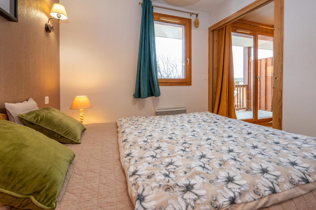 Appartement 6 Couchages Au Pied Des Pistes A Orcieres 2 Chambres, Balcon Et Parking Couvert מראה חיצוני תמונה